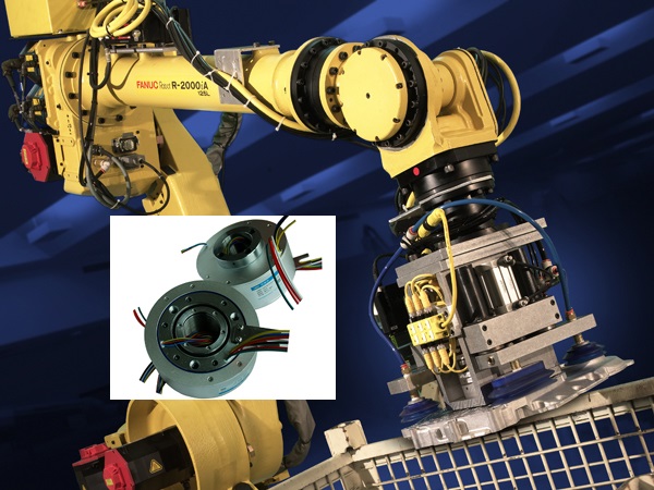 鴻瑞銘導電滑環在機械臂手上的應用